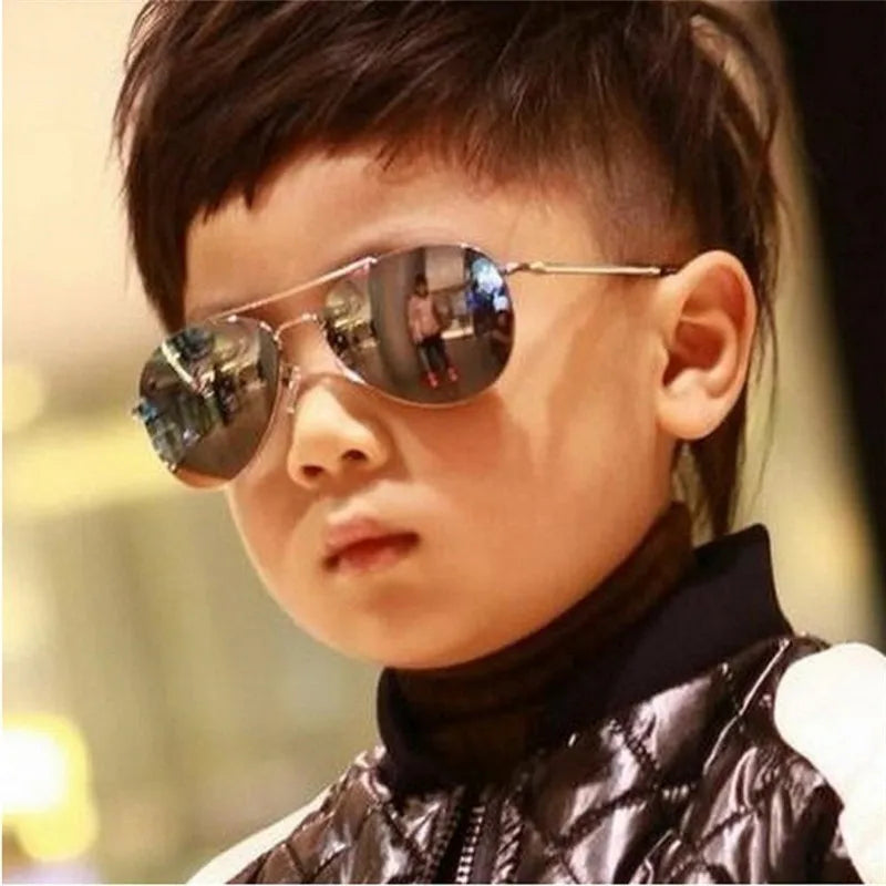 Gafas de Sol Aviador Vintage para Niños