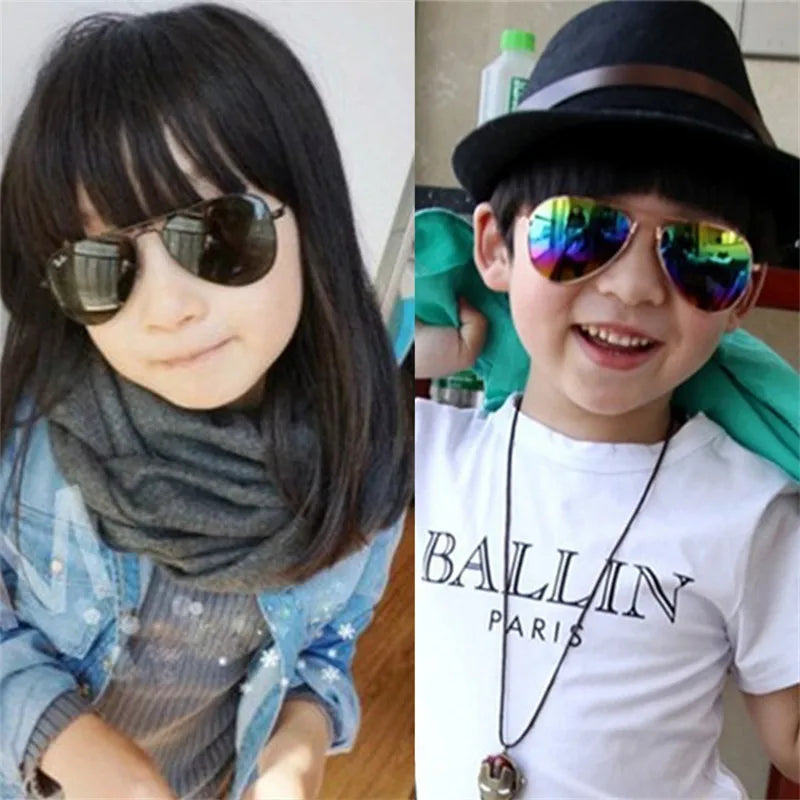 Gafas de Sol Aviador Vintage para Niños