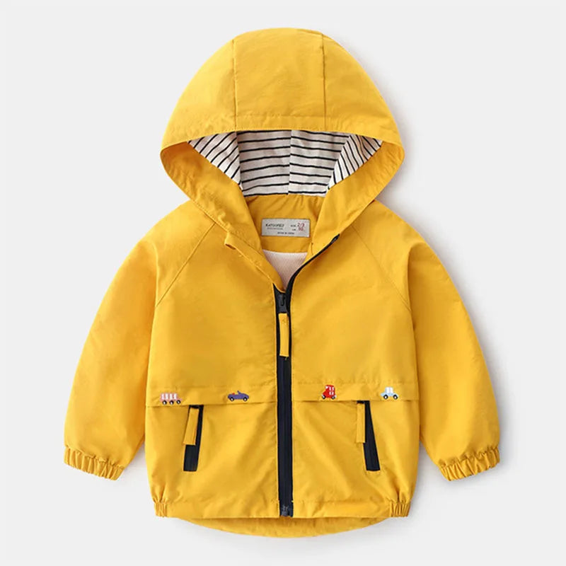Chaqueta Infantil Ligera con Capucha para Niño