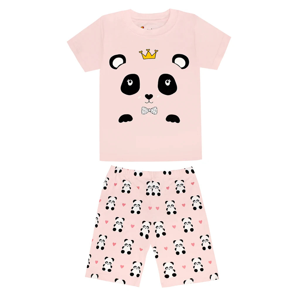 Pijama de Verano de Algodón para Niño y Niña