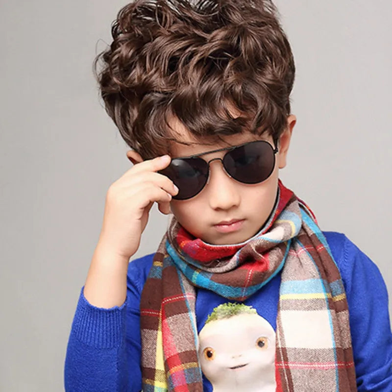 Gafas de Sol Aviador Vintage para Niños