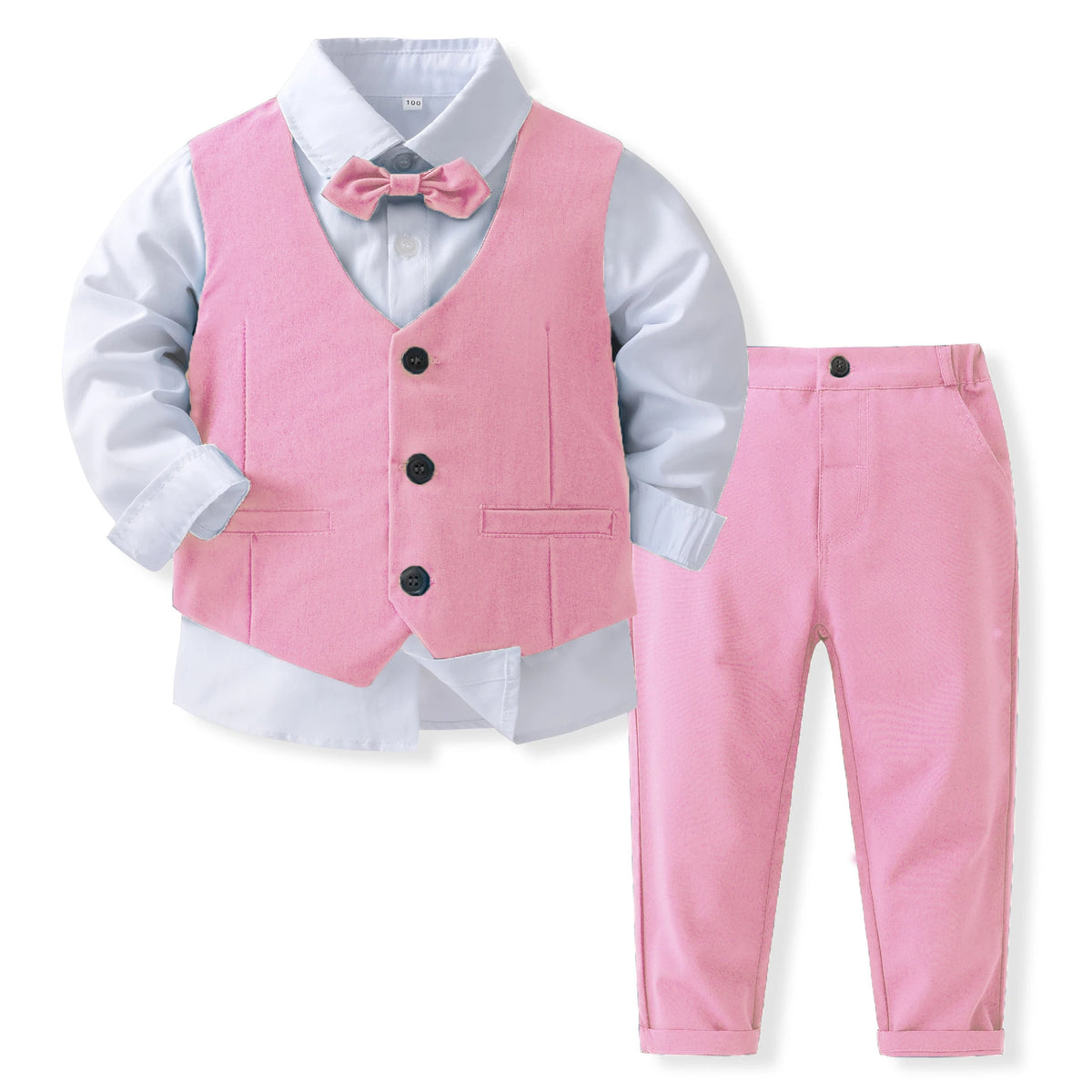 Conjunto Social Infantil de Cuatro Piezas para Niño
