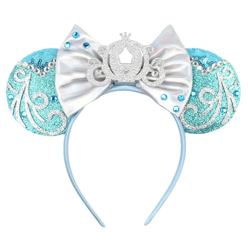 Diadema Infantil con Orejas y Lazo de Estilo Cartoon