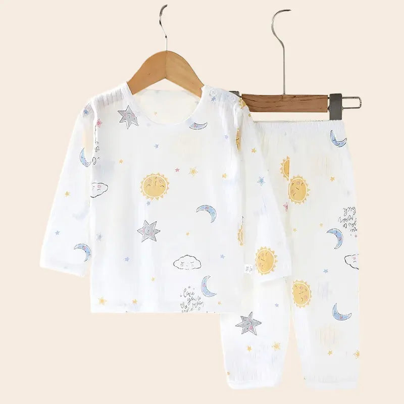 Pijama de algodón para bebé y niño