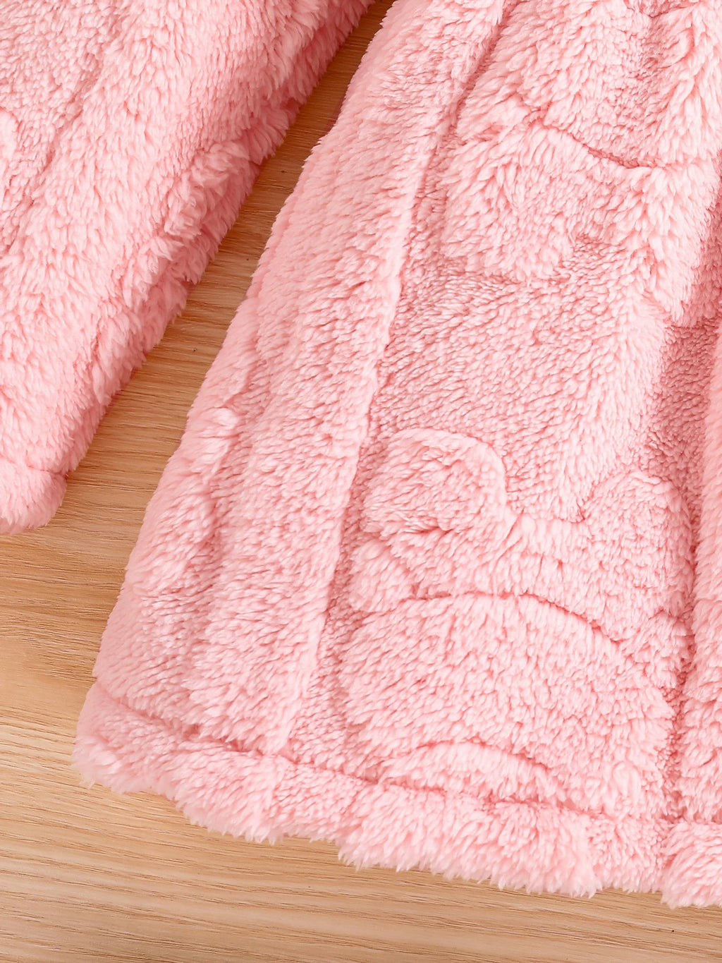 Veste à capuche en velours côtelé pour enfant