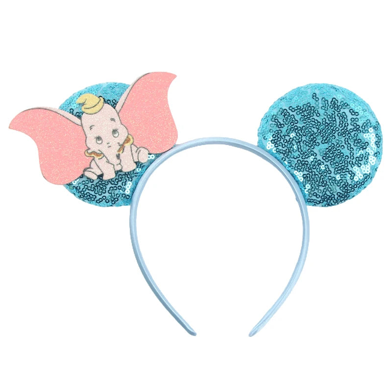 Diadema Infantil con Orejas y Lazo de Estilo Cartoon