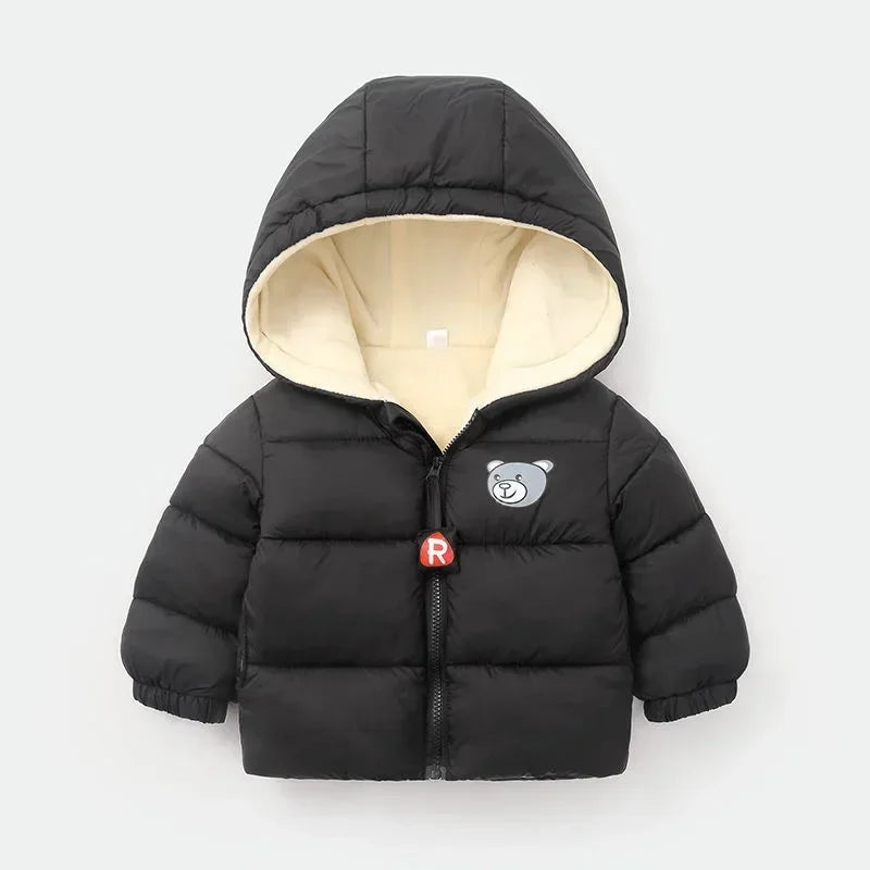 Chaqueta Infantil de Invierno con Capucha para Niño