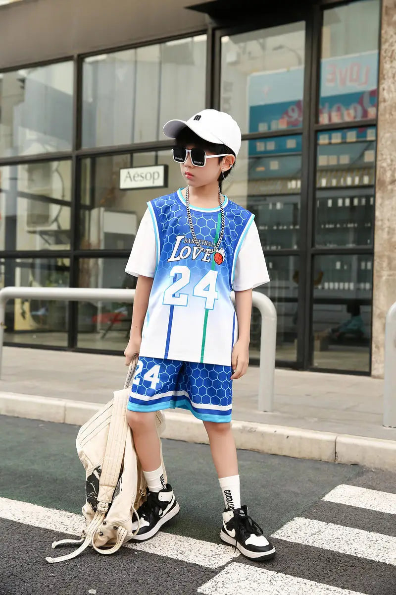 Camiseta Deportiva Infantil de Baloncesto