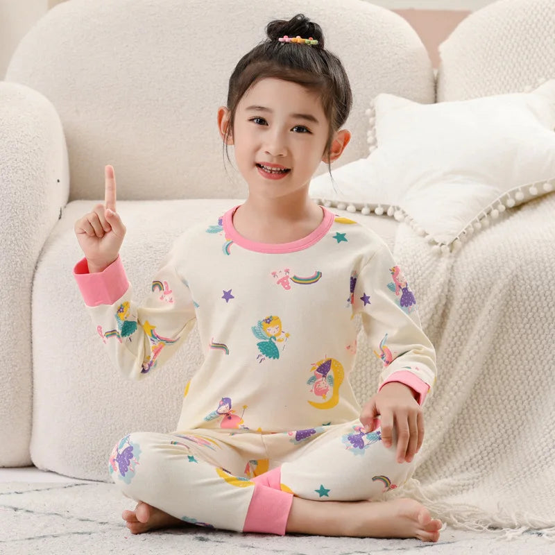 Pijama de Algodón con Estampado de Astronauta