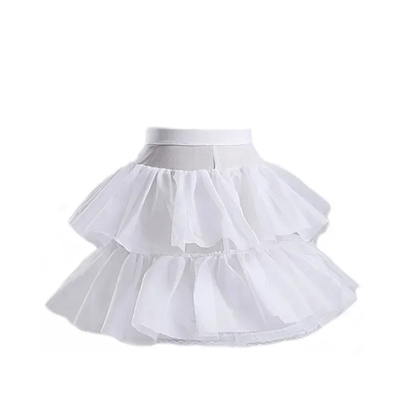 Falda Infantil de Princesa para Fiesta y Disfraz