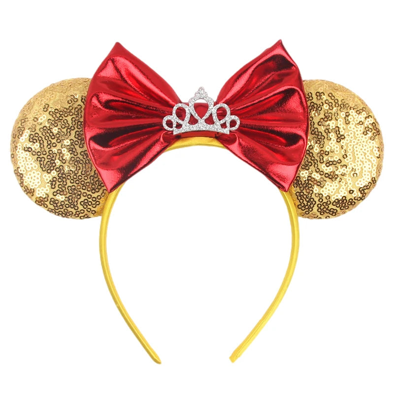 Diadema Infantil con Orejas y Lazo de Estilo Cartoon