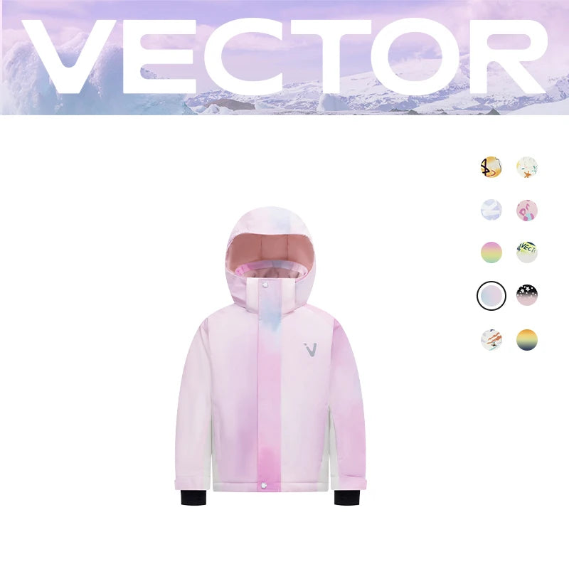 Chaqueta Infantil de Esquí Impermeable para Niño