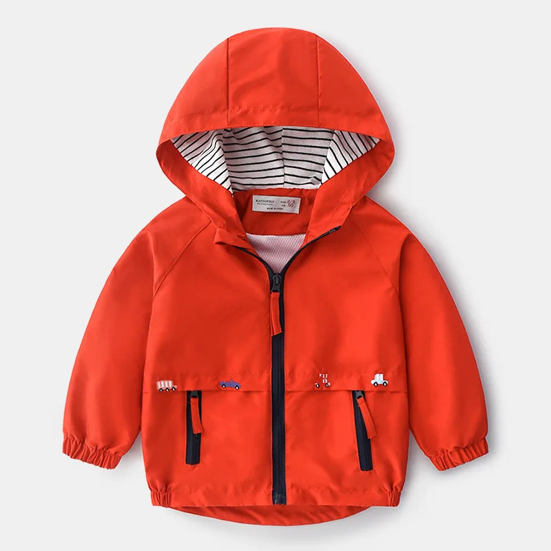 Chaqueta Infantil Ligera con Capucha para Niño