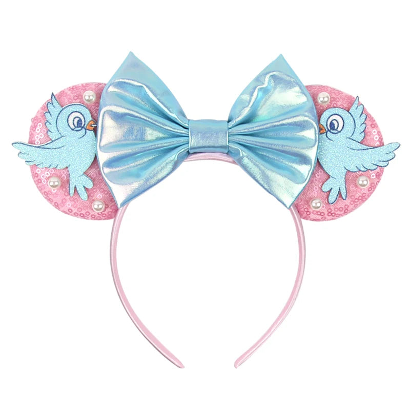 Diadema Infantil con Orejas y Lazo de Estilo Cartoon