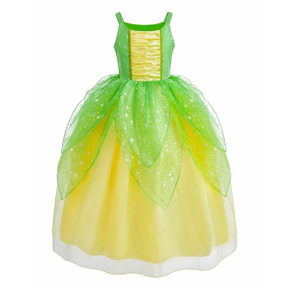 Vestido de Princesa de Fantasía para Niña