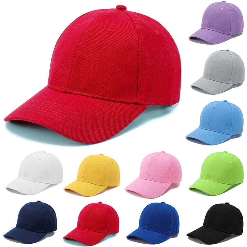 Gorra infantil ajustable de algodón