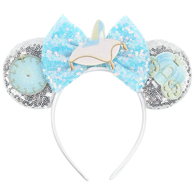 Diadema Infantil con Orejas y Lazo de Estilo Cartoon