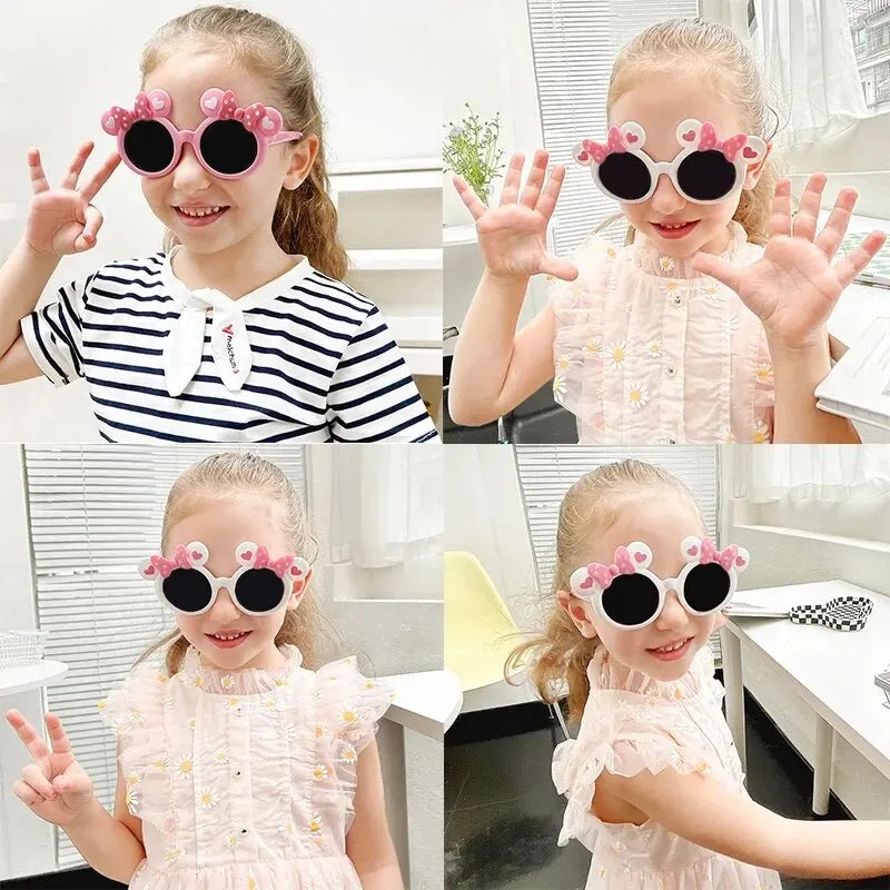 Lunettes de soleil pour enfants au style amusant