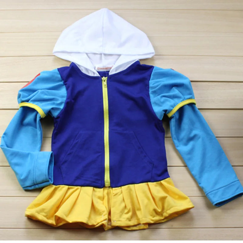 Snow White Inspired Child's Costume with Hood