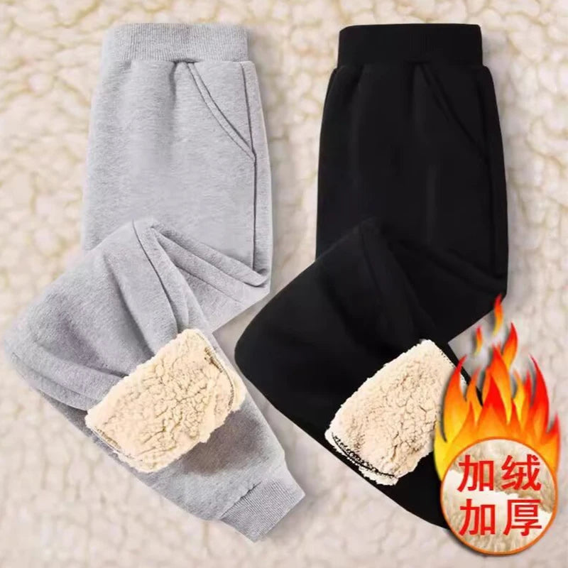 Pantalon thermique enfant doublé polaire pour garçon