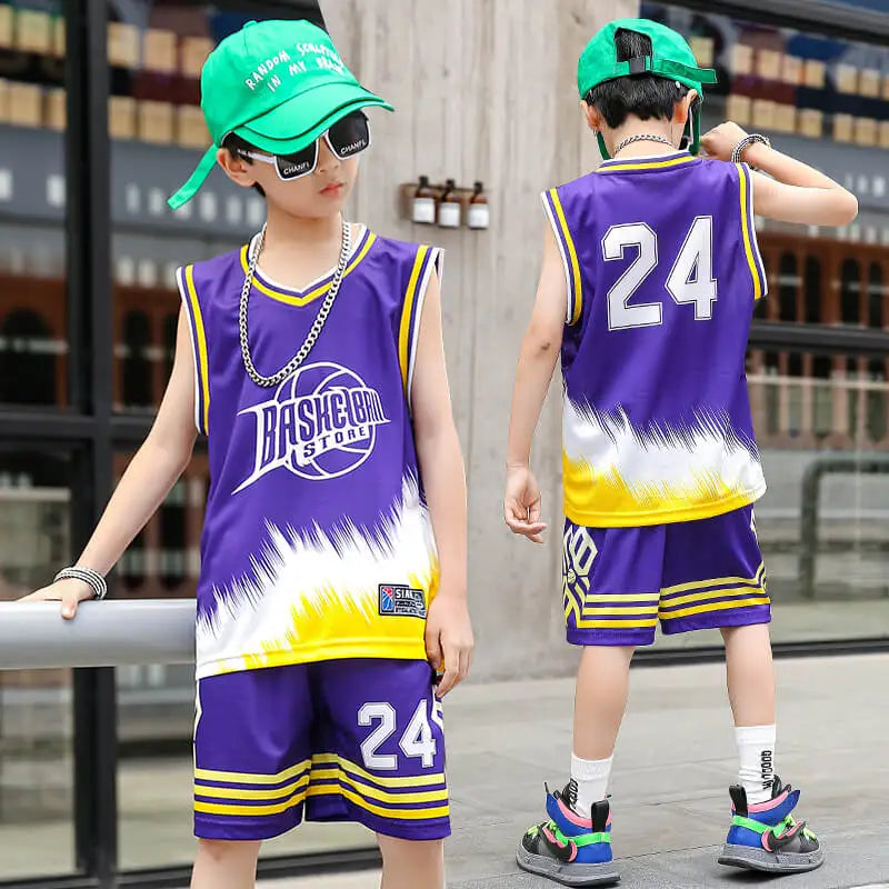 Camiseta Deportiva Infantil de Baloncesto