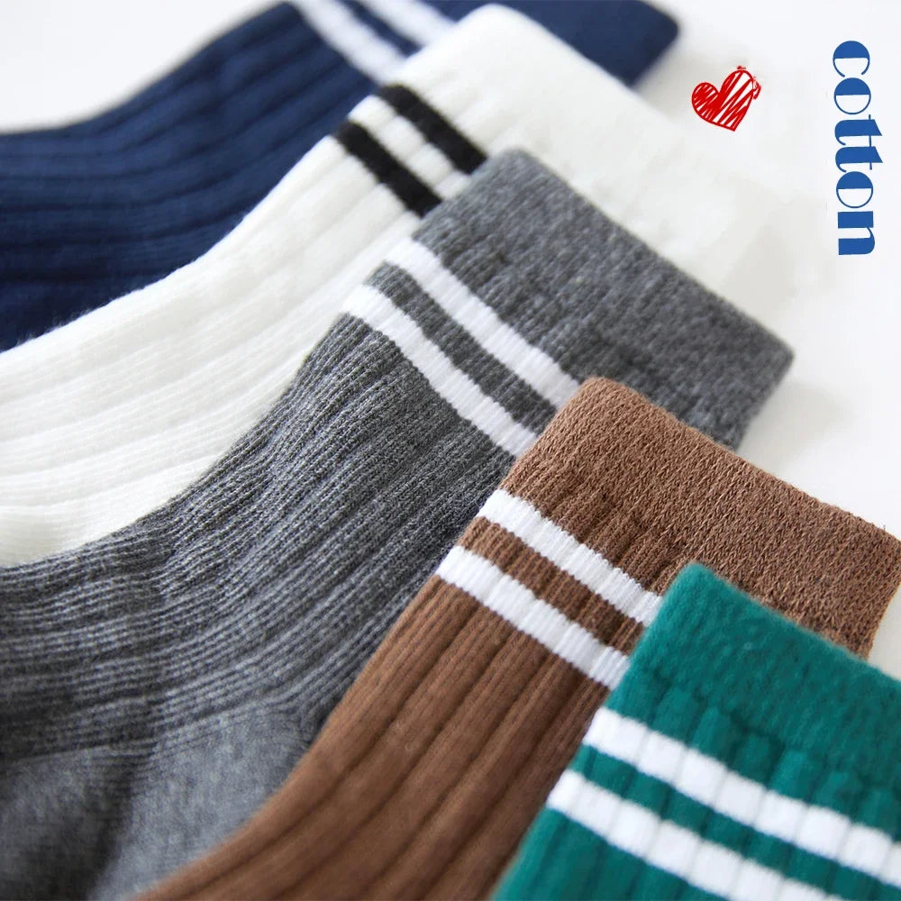 Lot de 3 paires de chaussettes en coton pour bébé garçon