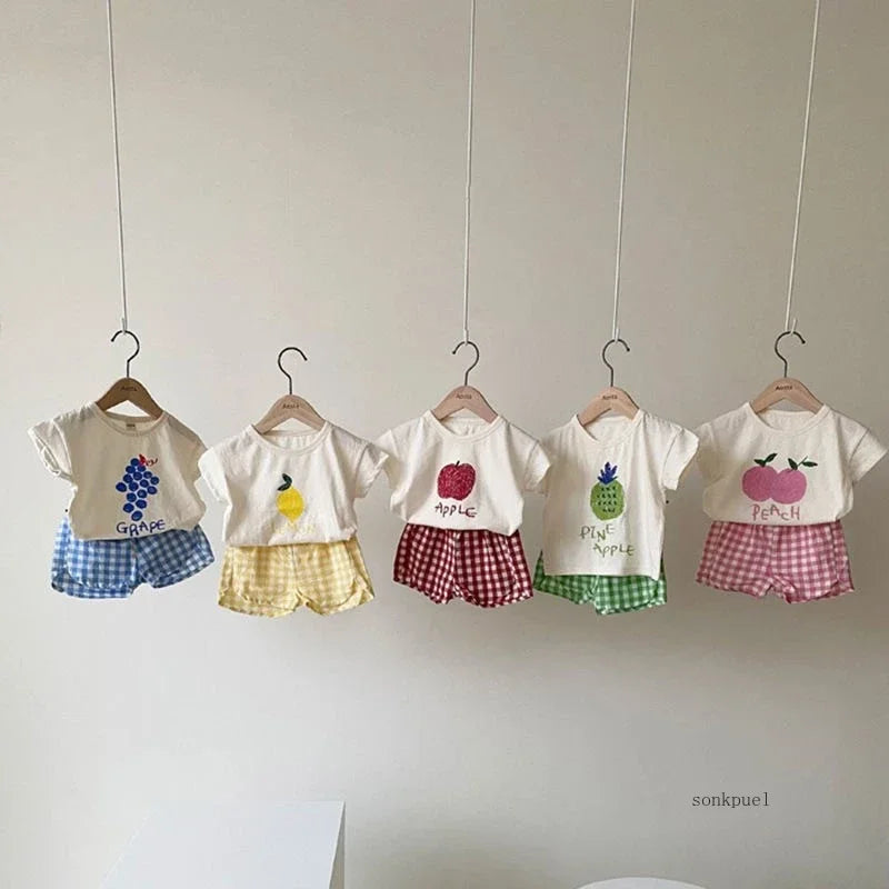 Conjunto de verano para bebé niña