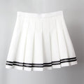 Jupe plissée taille haute