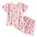 Girl's Strawberry Summer Pajamas