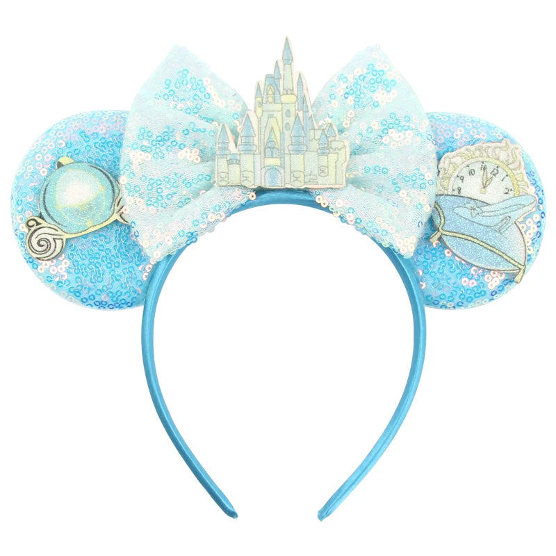 Diadema Infantil con Orejas y Lazo de Estilo Cartoon