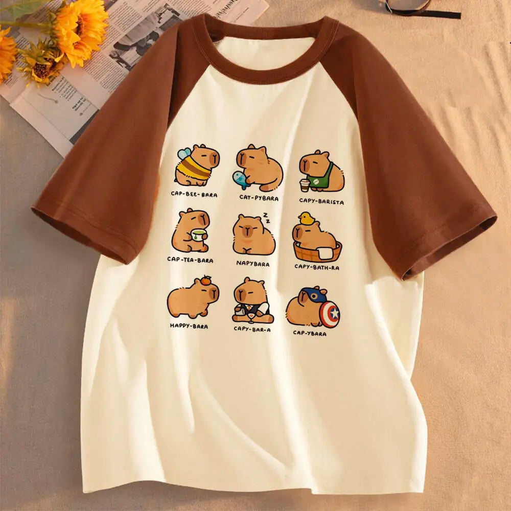 Camiseta Infantil de Modal con Estampado Divertido