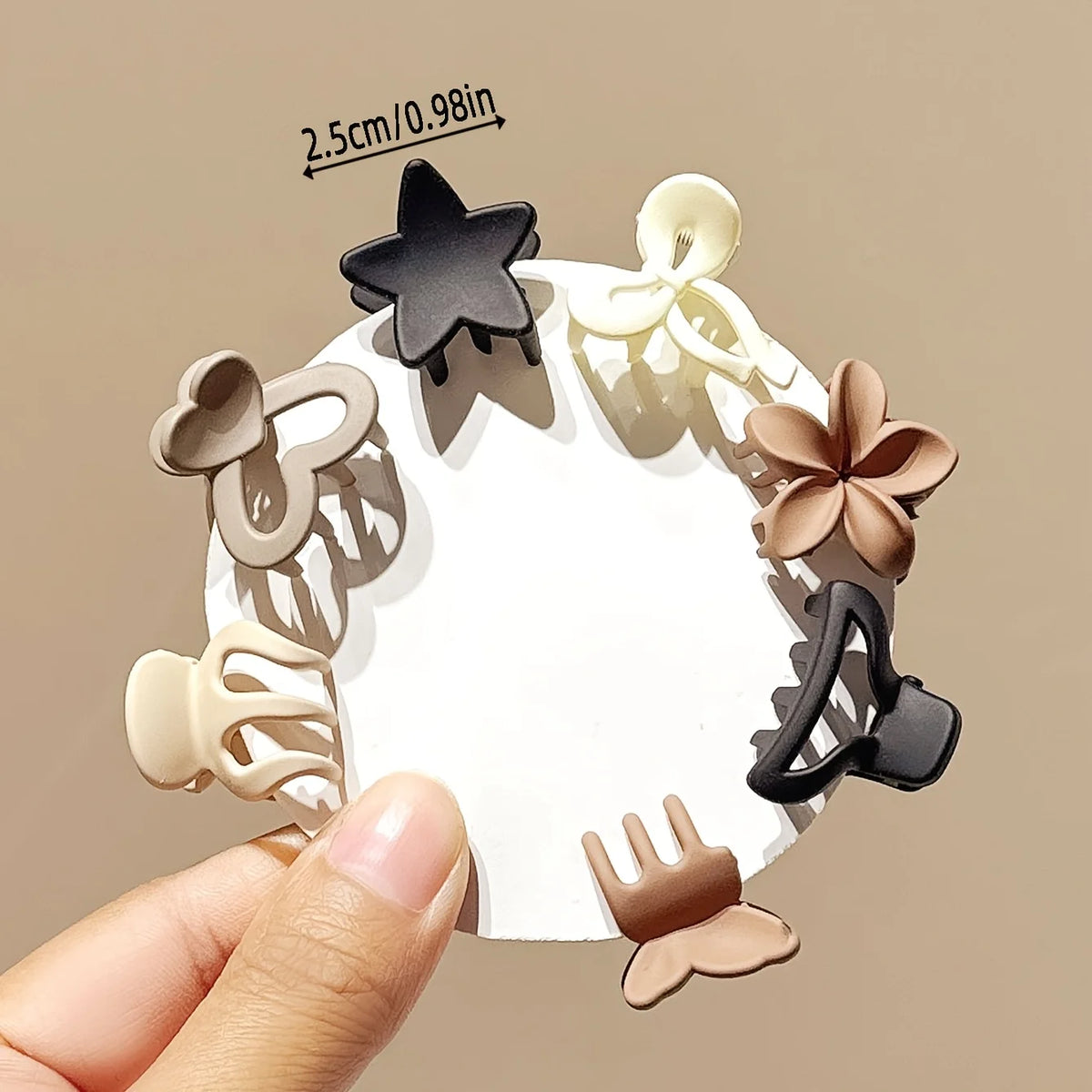 Lot de mini pinces à cheveux pour fille