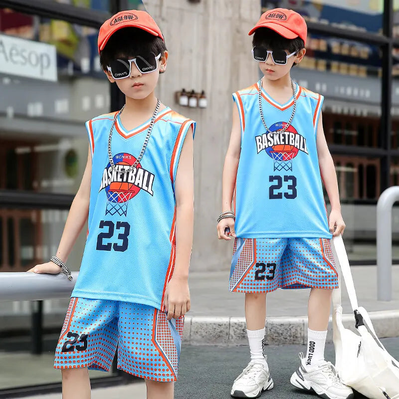 Camiseta Deportiva Infantil de Baloncesto