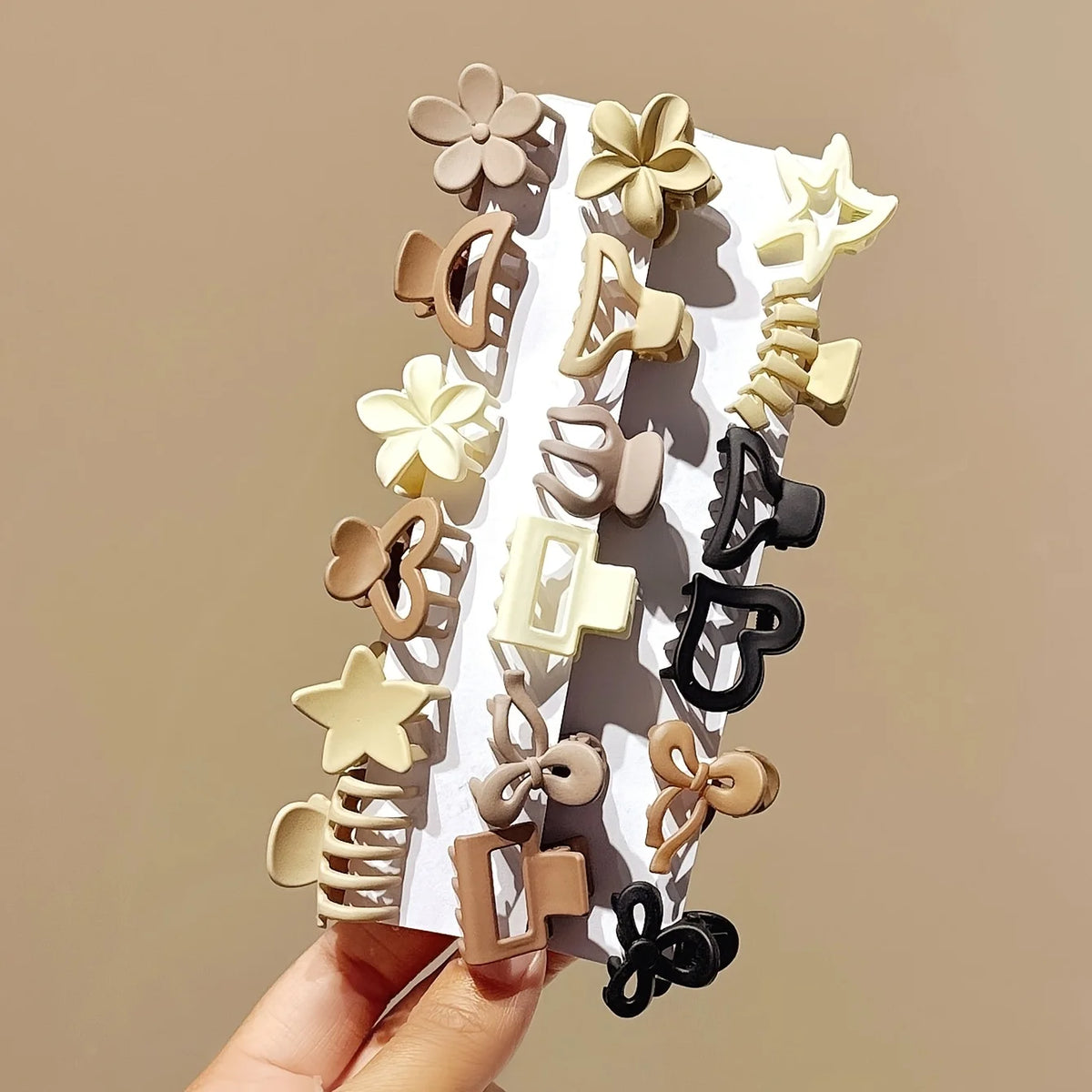 Lot de mini pinces à cheveux pour fille
