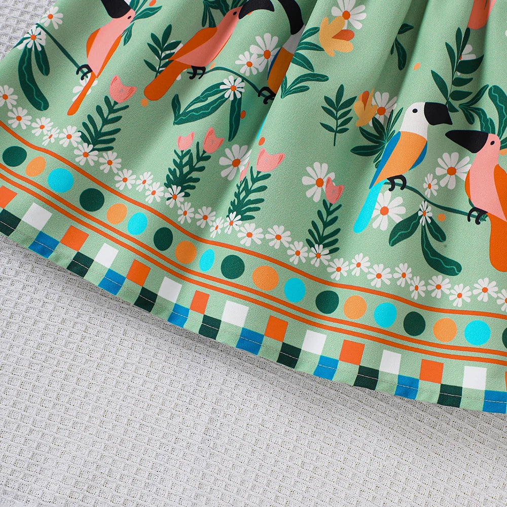 Vestido infantil casual para niña