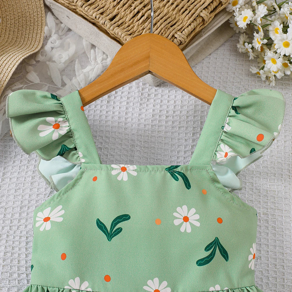 Vestido infantil estampado para niña, vista de producto