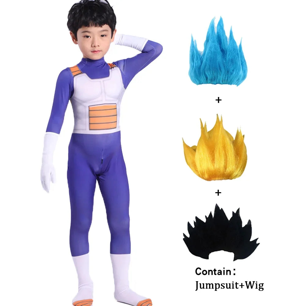 Kids' Anime Warrior Costume