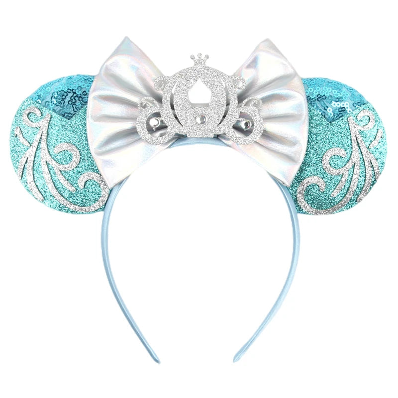 Diadema Infantil con Orejas y Lazo de Estilo Cartoon