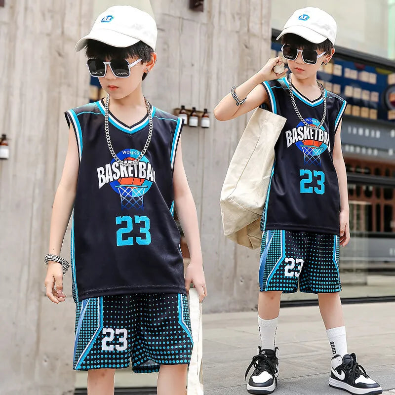 Camiseta Deportiva Infantil de Baloncesto