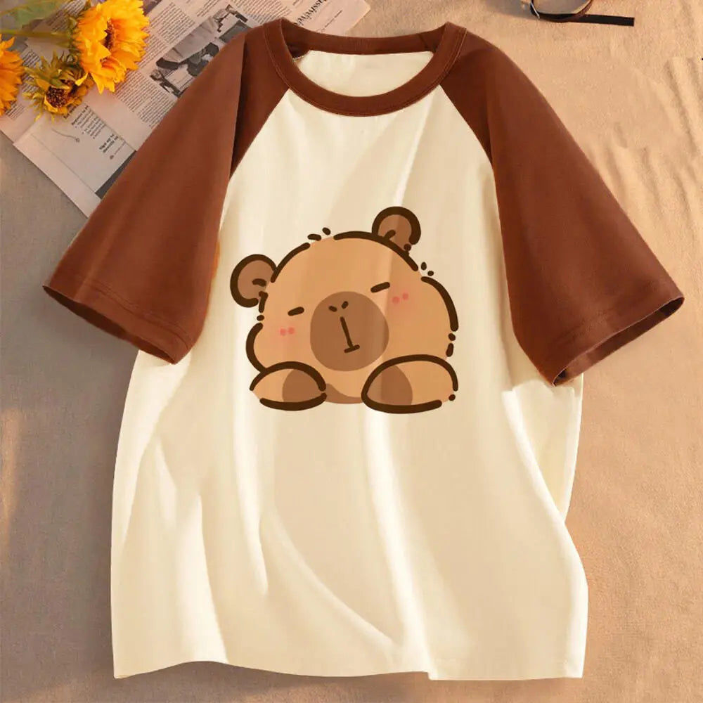 Camiseta Infantil de Modal con Estampado Divertido