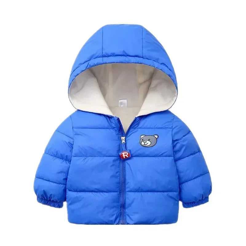 Chaqueta Infantil de Invierno con Capucha para Niño