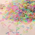 Élastiques à Cheveux Colorés pour Enfants