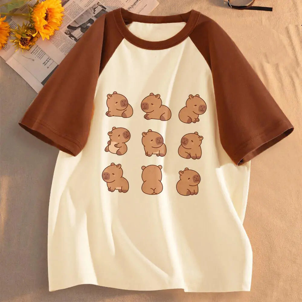 Camiseta Infantil de Modal con Estampado Divertido