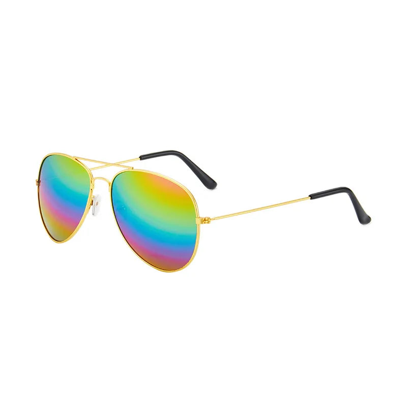 Kids' Aviator Metal Sunglasses