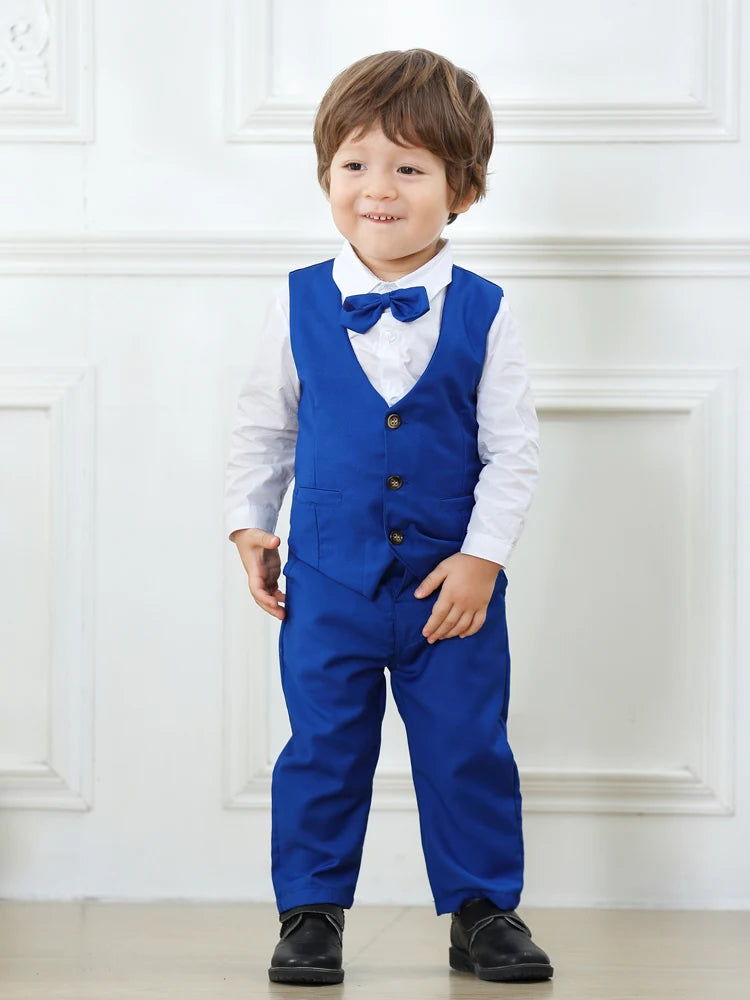 Conjunto Social Infantil de Cuatro Piezas para Niño
