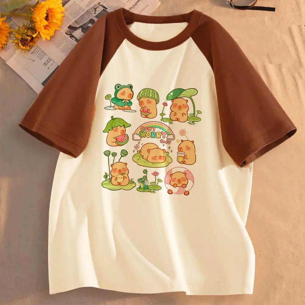 Camiseta Infantil de Modal con Estampado Divertido