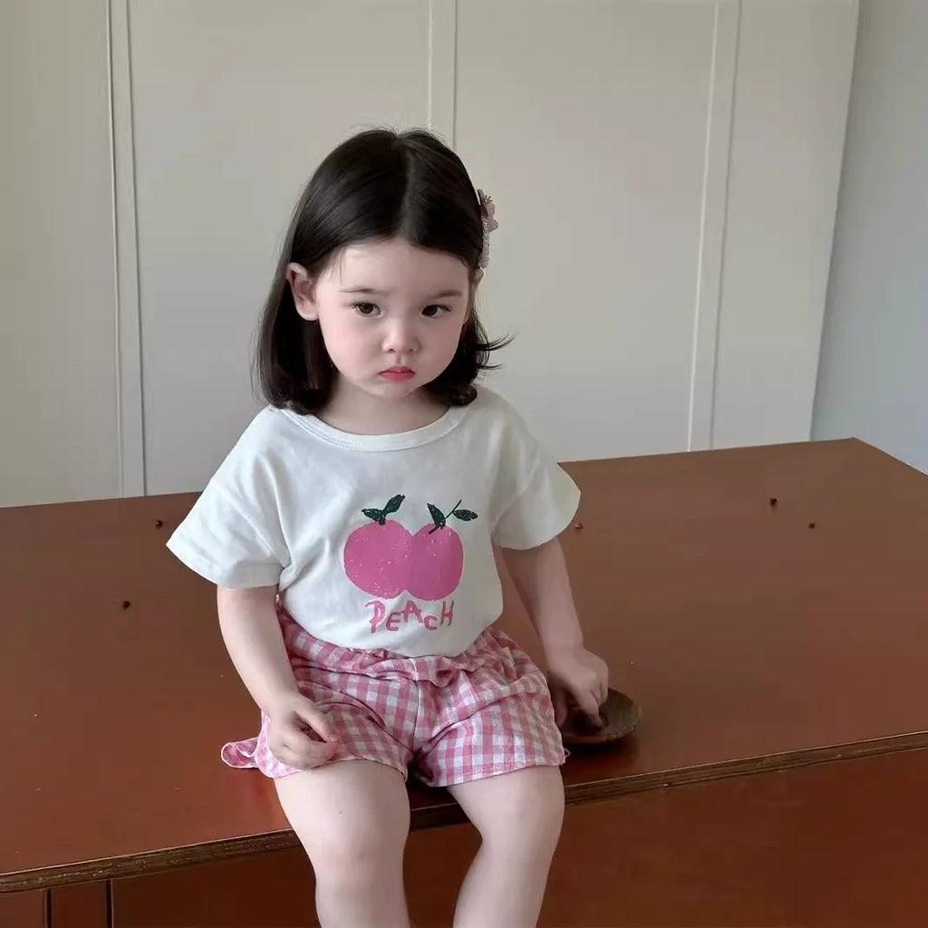 Ensemble Enfant Été avec Imprimé Fruits