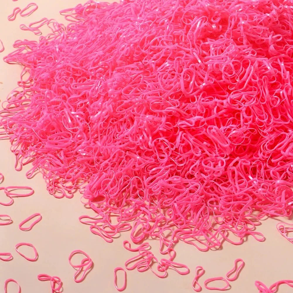 Élastiques à Cheveux Colorés pour Enfants