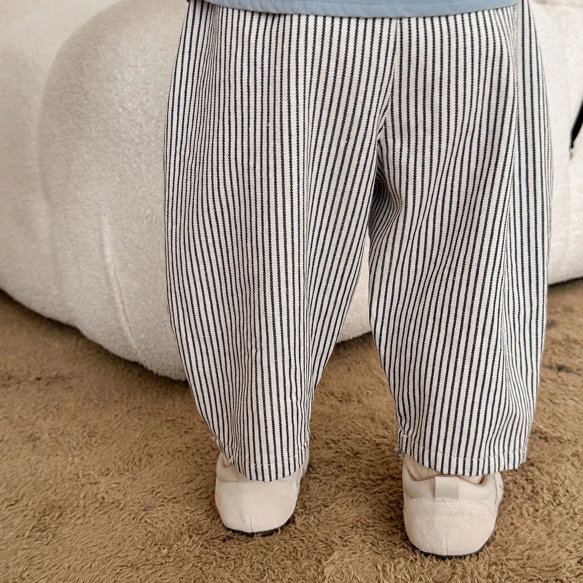 Pantalón Infantil Holgado con Bordado para Niño