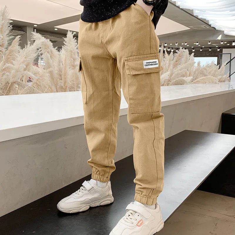 Pantalón Cargo Infantil de Algodón para Niño